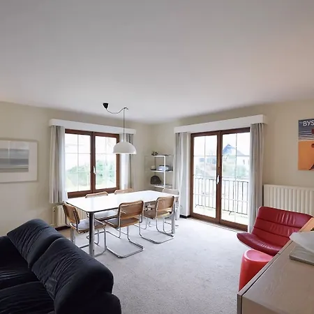 Near Belgian Coast With Garage Apartment De Haan